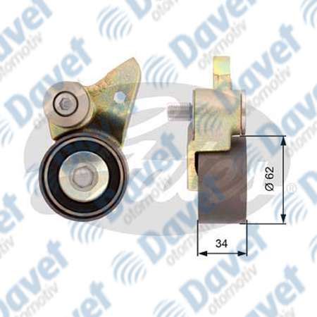 GATES T41098 Gergi Rulmani Triger Kayisi Audi A6 4.2 A8 3.7 4.2 Volswagen Touareg 4.2 2002-2006  ####